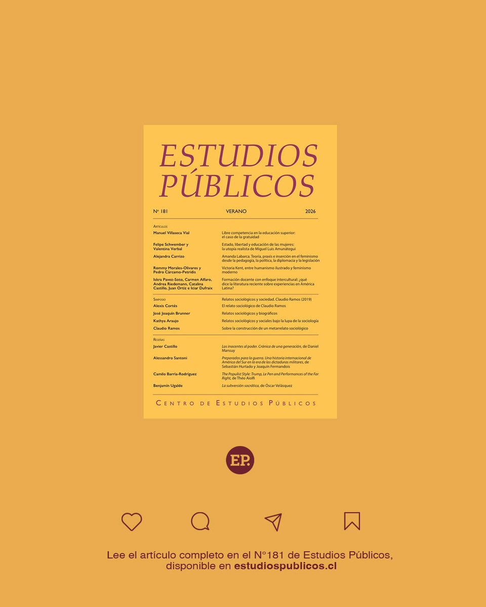 Estudios Públicos tweet media