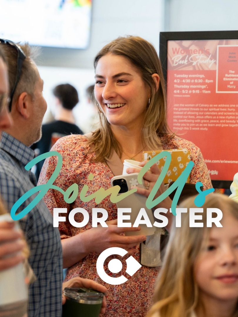 Join us for Easter at one of our campuses!

Erie
April 4 at 4 &amp; 5:30pm
April 5 at 8, 9:30, 11am, &amp; 12pm

Thornton
April 5 at 8, 9:30, &amp; 11am

Boulder
April 5 at 9 &amp; 10:30am