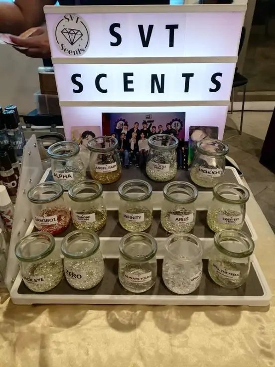 RoseMaeDavis1's tweet photo. Before this day ends, would like to thank @CaratLandPH for making this ecstatic event for everyone.
Had a blast at Carat's Quest: Walking The Path, Chasing The Ray!
Also, here's what I bought from @svt_scents. It really smells good!
#CARATsNew_Quest
#CARATsPathLeadstoSVT https://t.co/vqwHdSyf3H