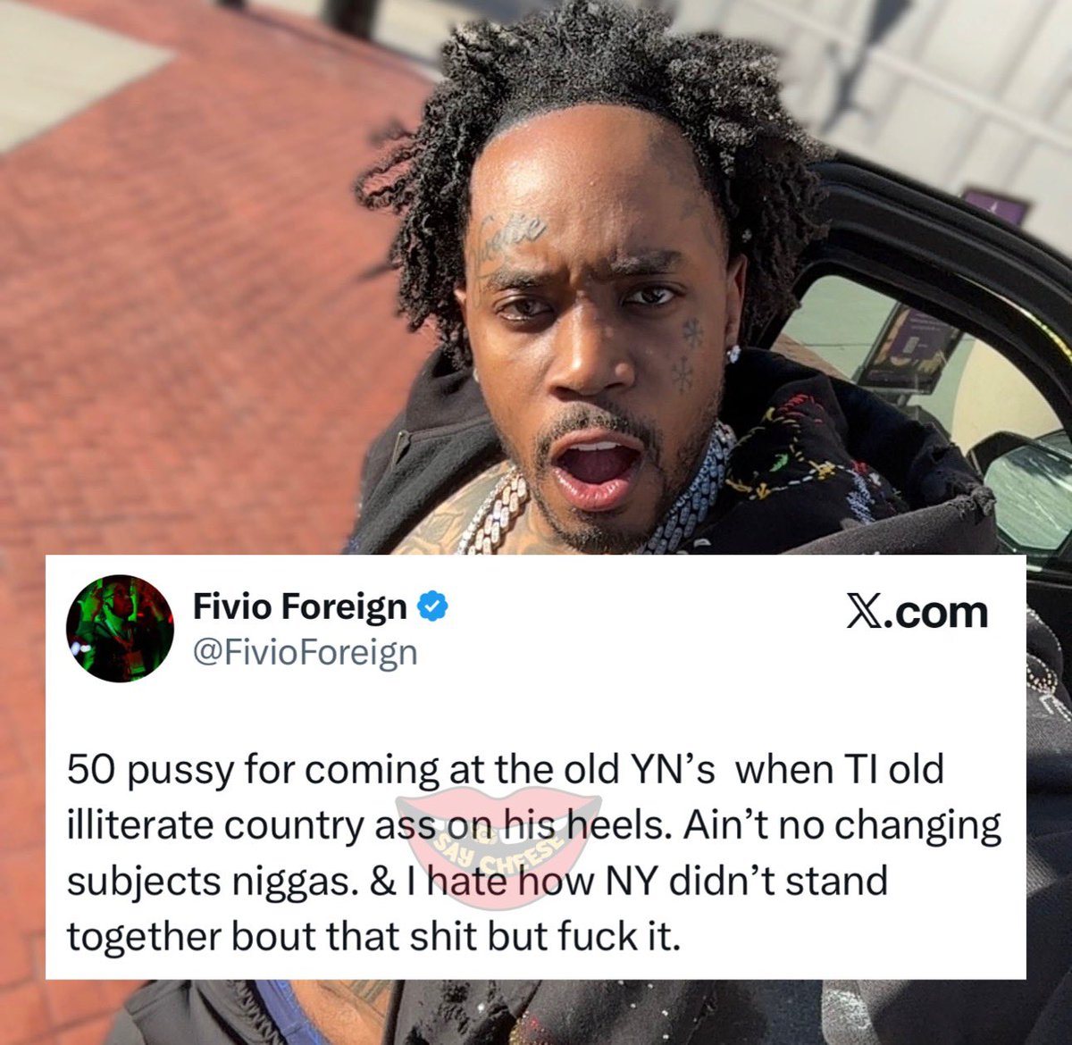 SAY CHEESE! 👄🧀 tweet media