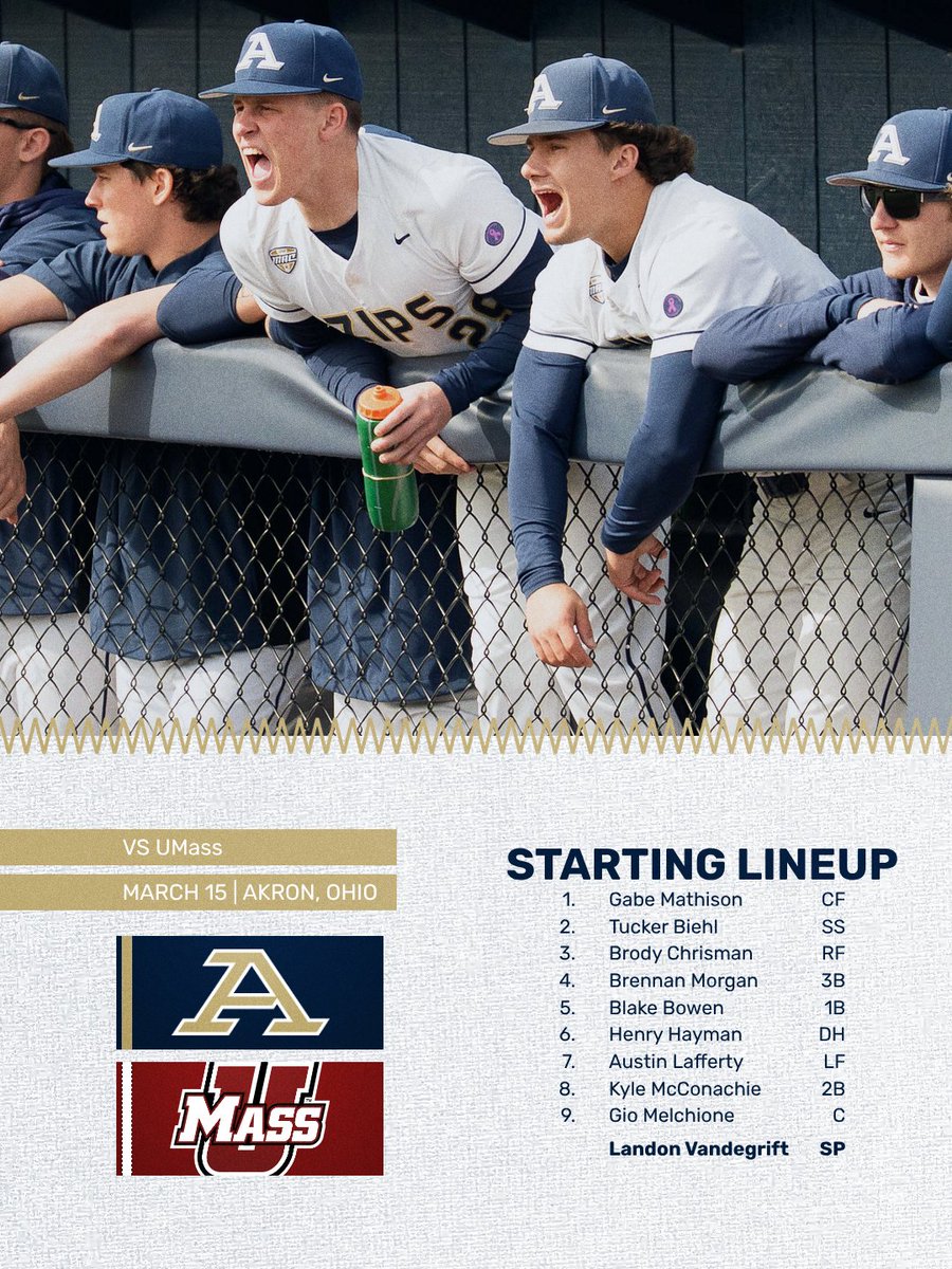 Akron Zips Baseball tweet media