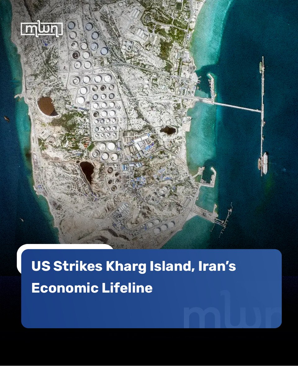 MoroccoWNews's tweet image. The U.S. has carried out strikes on #Kharg Island, Iran’s key military and economic hub, targeting over 90 sites linked to the country’s oil export infrastructure. 

Kharg Island is critical for Iran’s #economy and the Strait of Hormuz shipping route.

Iran has #vowed