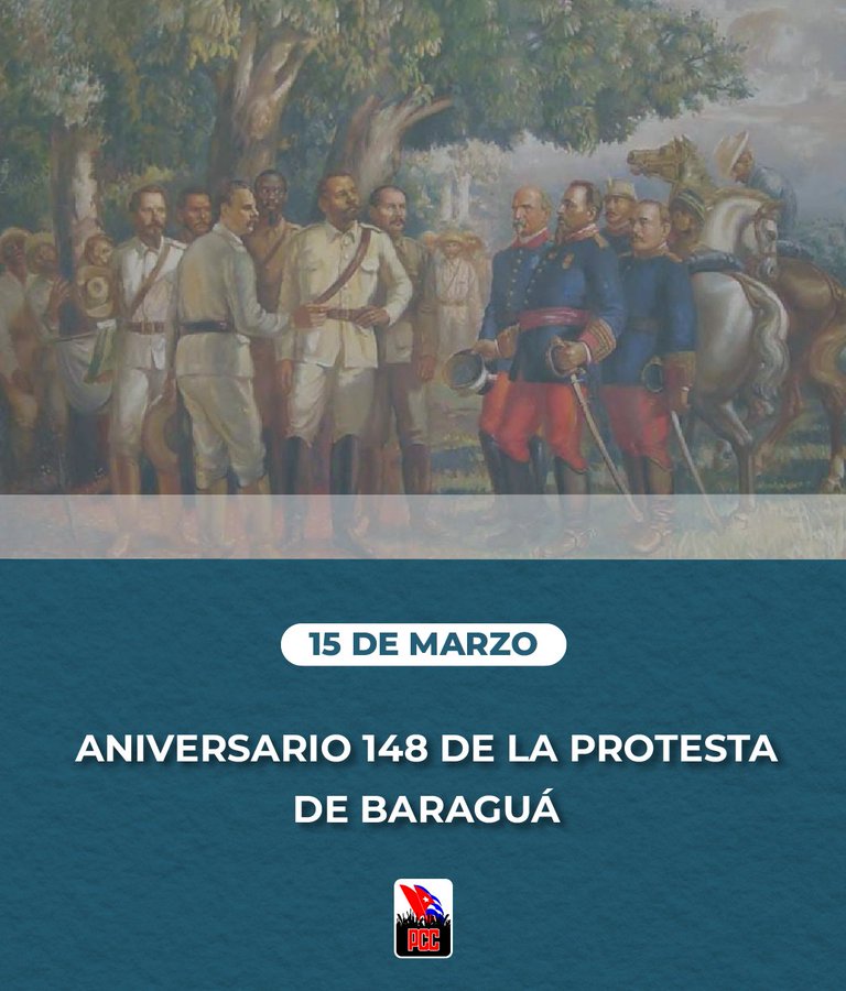 ArandaCreagh's tweet photo. Como en Baraguá hoy patentizamos nuestra firme convicción de que #CubaEstáFirme y que será soberana por siempre.  #GuantánamoNoSeDetiene https://t.co/7jLEvluf9k