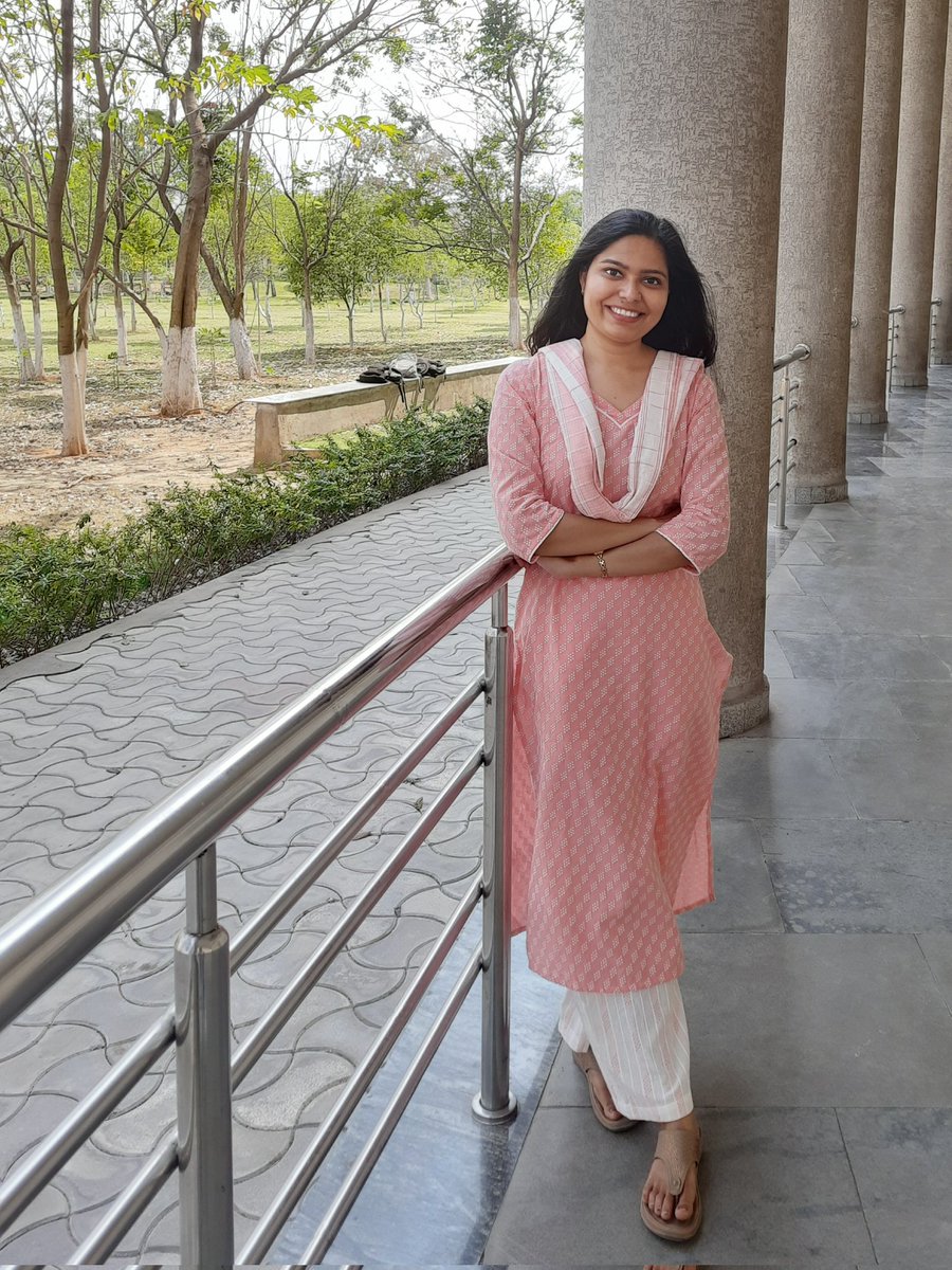 Deepika_opines's tweet photo. First generation to do Masters. ✔️
First generation to do a PhD. ✔️
First generation to become an Assistant Professor. ✔️

Life update: Joined as an Assistant Professor of Political Science at the School of Humanities and Social Sciences, GITAM, Hyderabad. 🌻

#LifeInAcademia 👩‍🎓 https://t.co/D1TNW9KlEI
