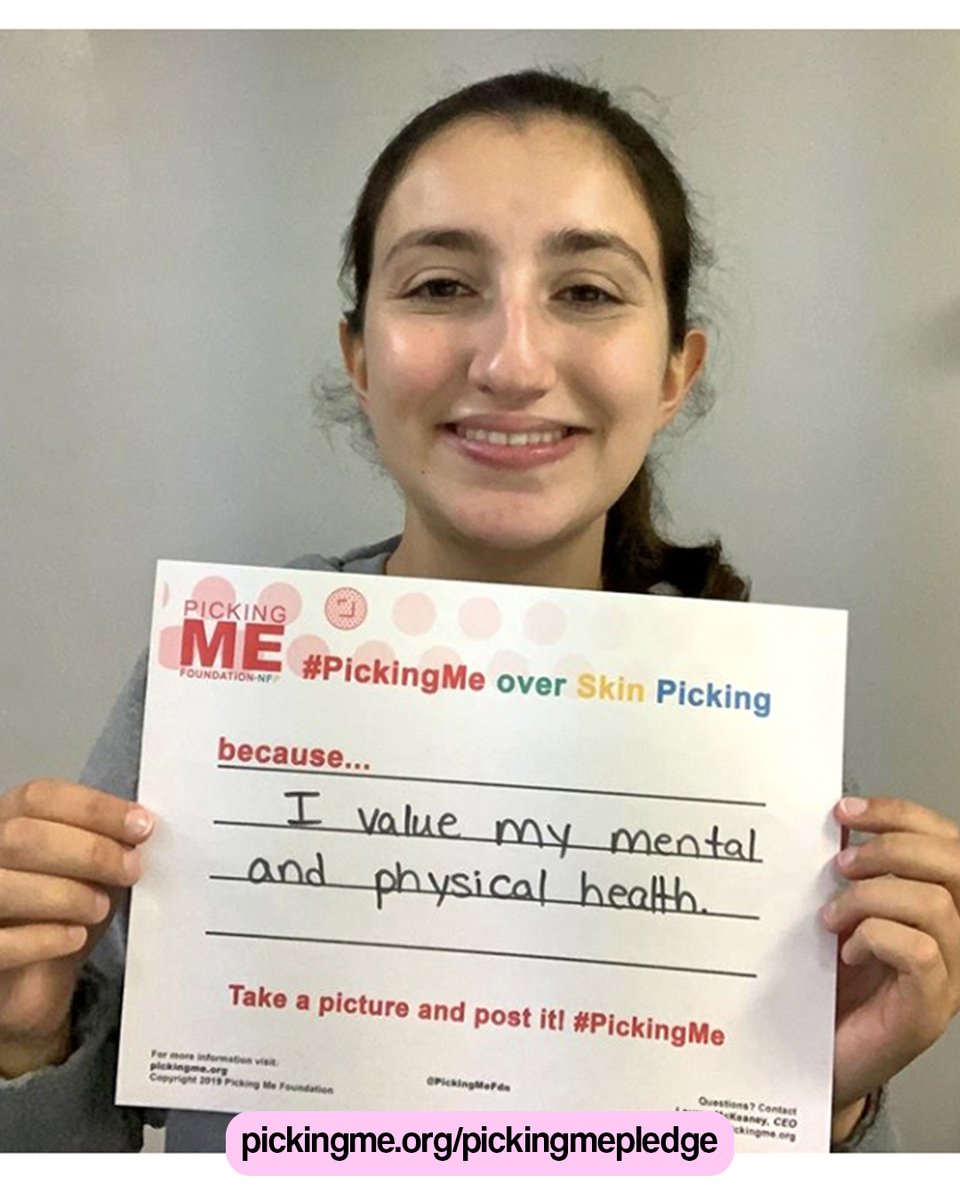 Picking Me Foundation #dermatillomania tweet media