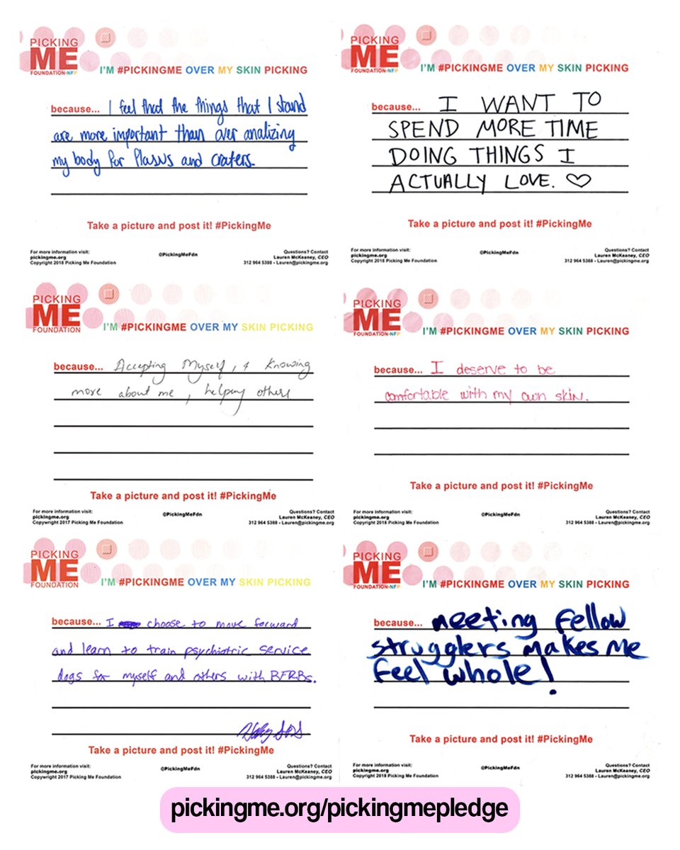Picking Me Foundation #dermatillomania tweet media