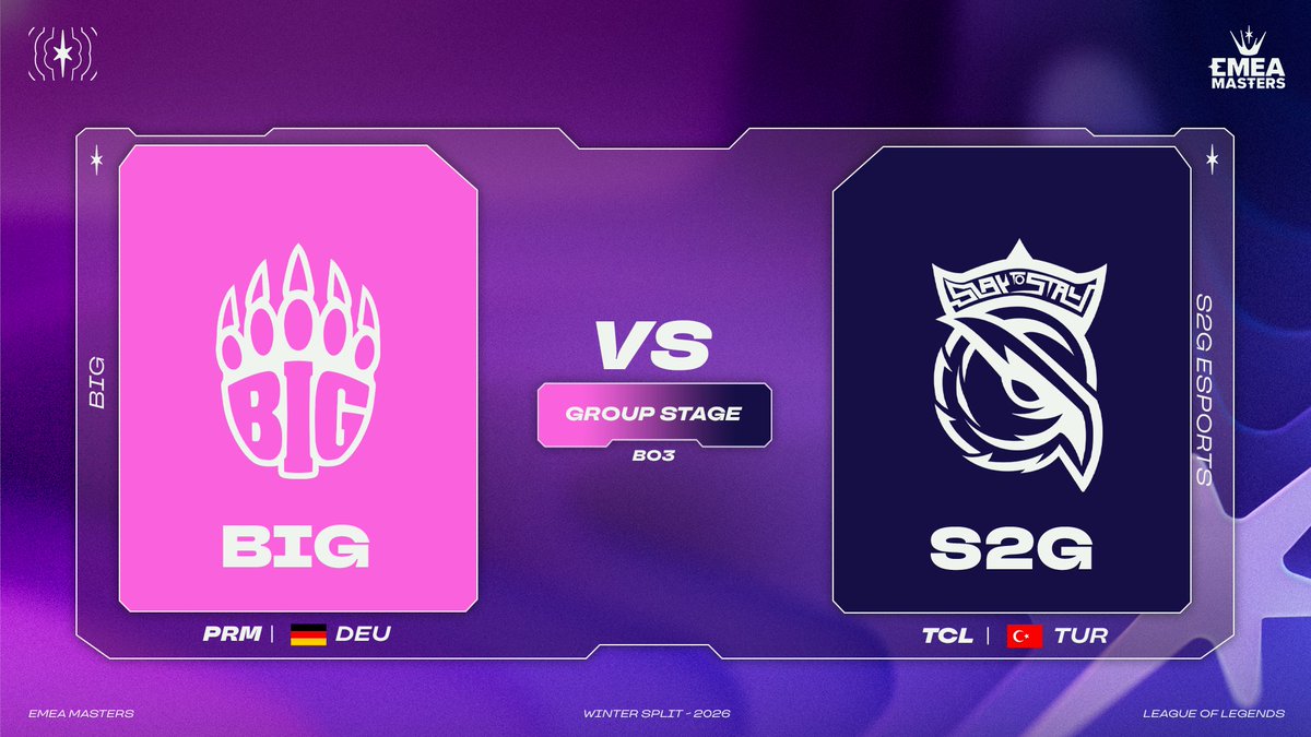 EMEA Masters tweet media