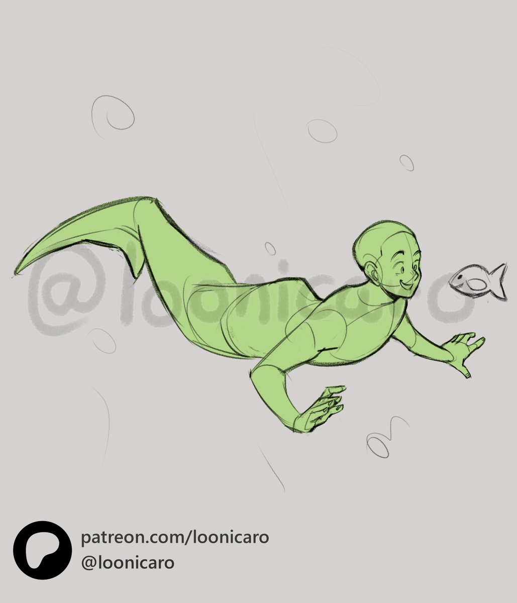 Loonicaro - art studies and pose reference tweet media