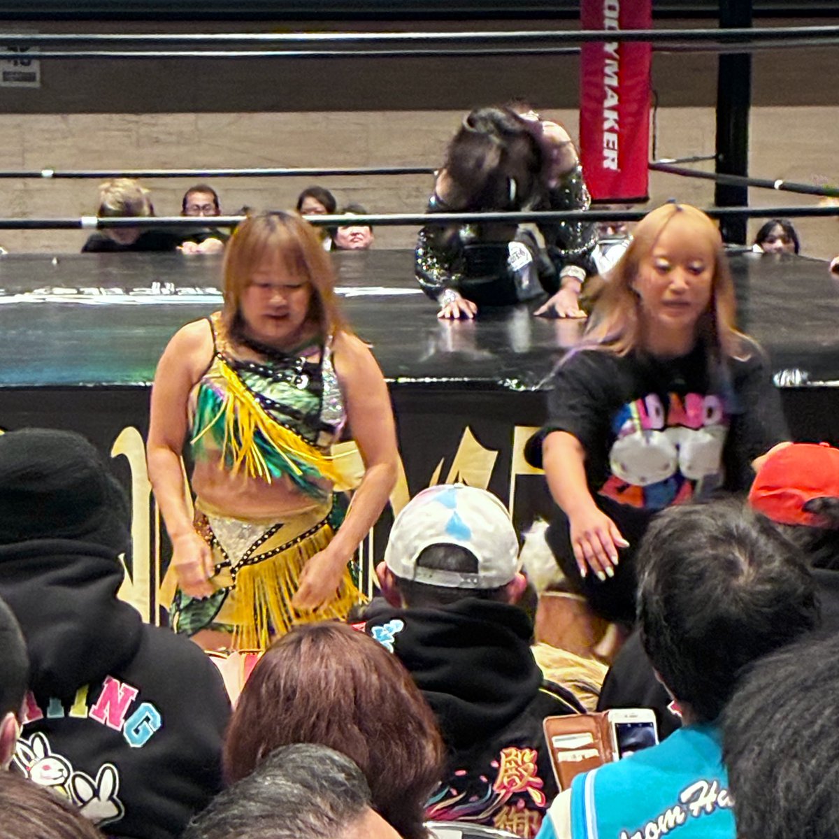 2026.3.15
ジャガー横田50周年への道in浜松
メインイベント

早速！場外！
椅子に叩きつける！
永島選手、大暴れ😁🙌

#永島千佳世　選手
#ジャガー横田50周年への道in浜松
#クリエート浜松