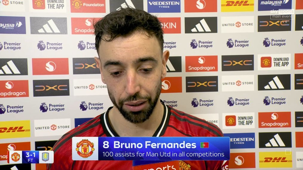 🚨🎙️ | Bruno Fernandes: "I still think we can do MUCH BETTER but the work is done."