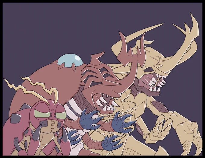 It's our buddy Kabuterimon