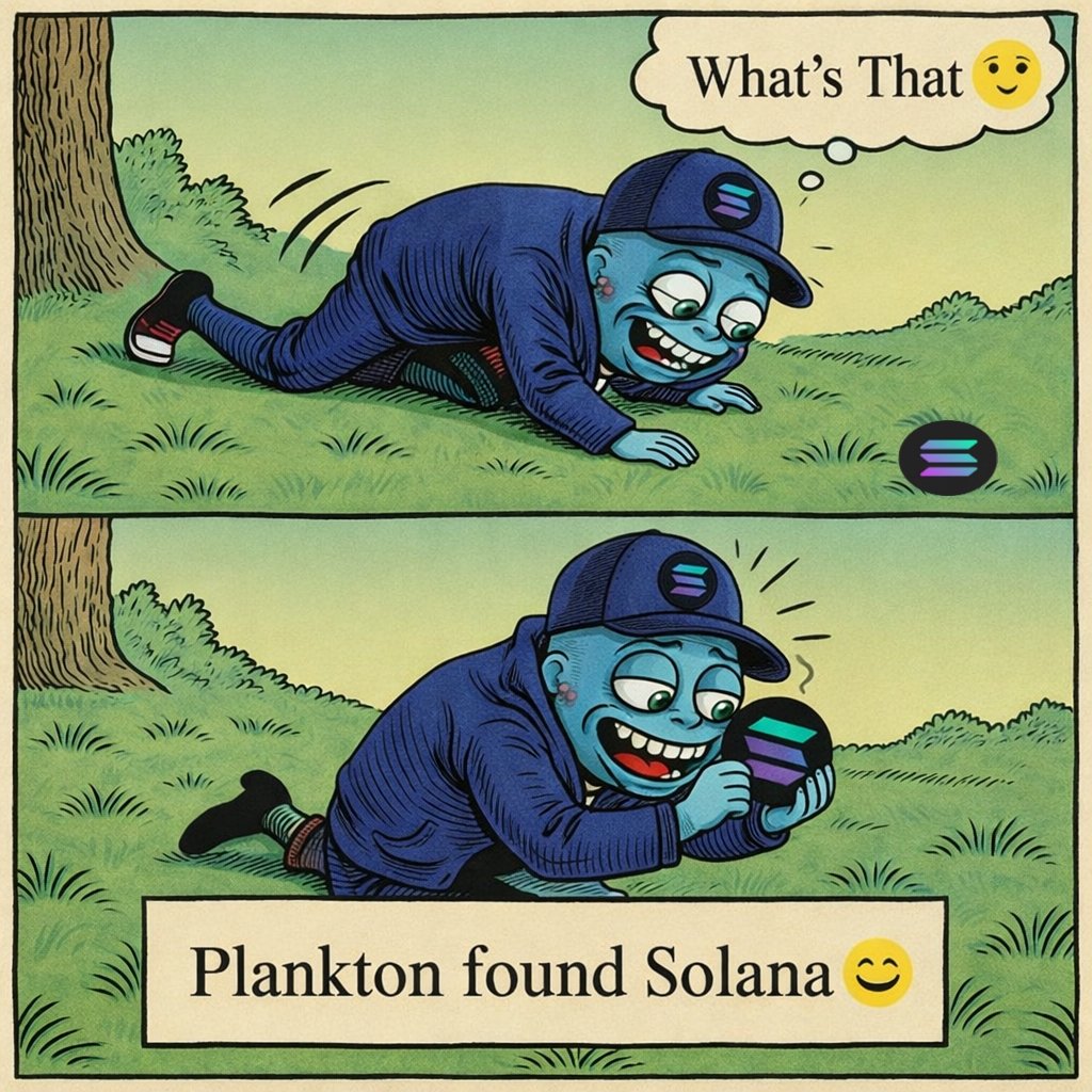 AmototoWeb3's tweet photo. @planktonogs βSometimes discovery hits you right on the groundβ¦ Plankton just found Solana!
Here's my entry @planktonogs
Hop in @IDPHARMA5
@Abdulaz72443197
#Plankton #MemeContest #MemeProject #Meme #Launch https://t.co/HZ167MouX3