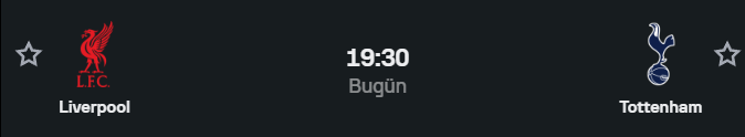 Anfield’da pazar mesaisi! 🏴󠁧󠁢󠁥󠁮󠁧󠁿 Liverpool vs Tottenham analizi yayında! 📈🔥

🏟 Lider Liverpool evinde 13’te 13 peşinde! 🏰 
🏥 Tottenham revire döndü: Romero, Maddison ve Van de Ven dahil tam 13 eksik! 🚑📉 
🎯 Ekitiké (11 Gol) formda, Pedro Porro (8.3 MVP) ise Spurs’ün tek umudu.