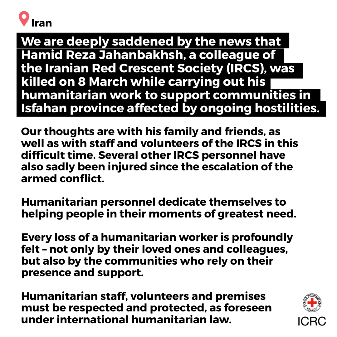 ICRC tweet media