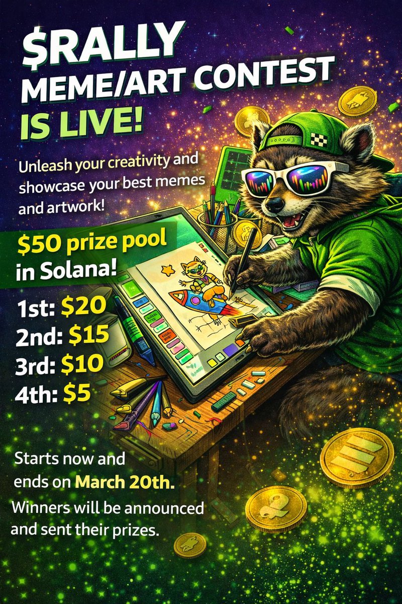 Rally Raccoon | RALLY tweet media