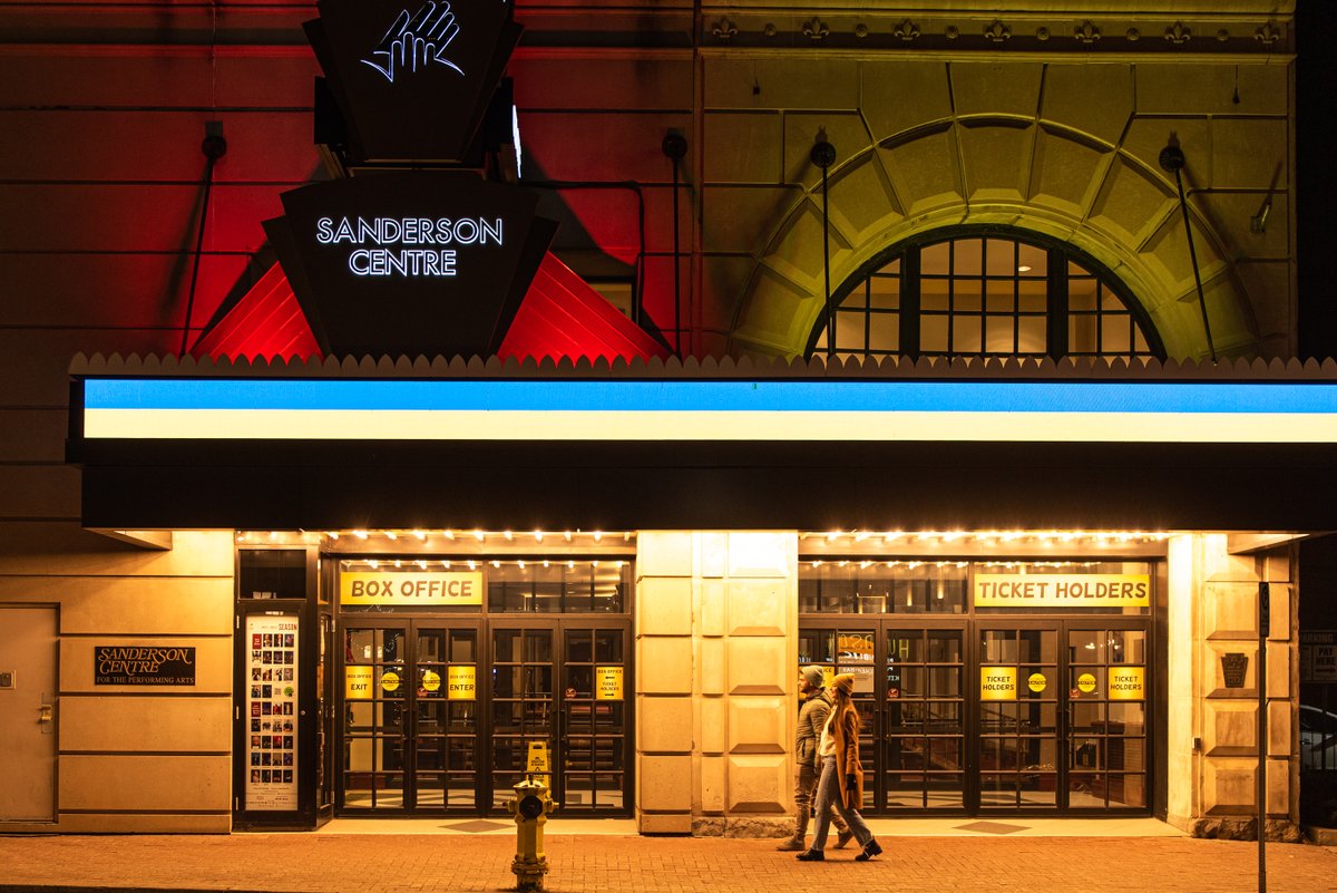 Sanderson Centre tweet media