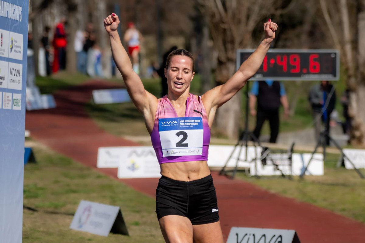 WorldPentathlon's tweet image. She's back! 🔥
#Olympic champion and host nation's favourite Gulyas wins the 2026 Hungarian Indoor Open Championships 🇭🇺
uipmworld.org/news/2026-hung…