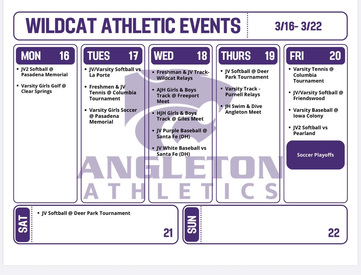 Angleton High School tweet media