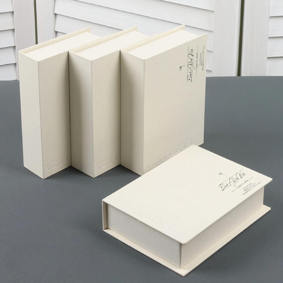 SurePacks's tweet image. Packaging as poetry. 📖 
Our book-shaped boxes tell your brand's story. Happy World Poetry Day!
🌐 Website: surepacks.com
📧 Email: info@surepacks.com
📞 WhatsApp / Tel: +86 13560357315
 #PoetryDay #BrandStory #customizedpackage #giftboxsolutions #oem #odm #b2b