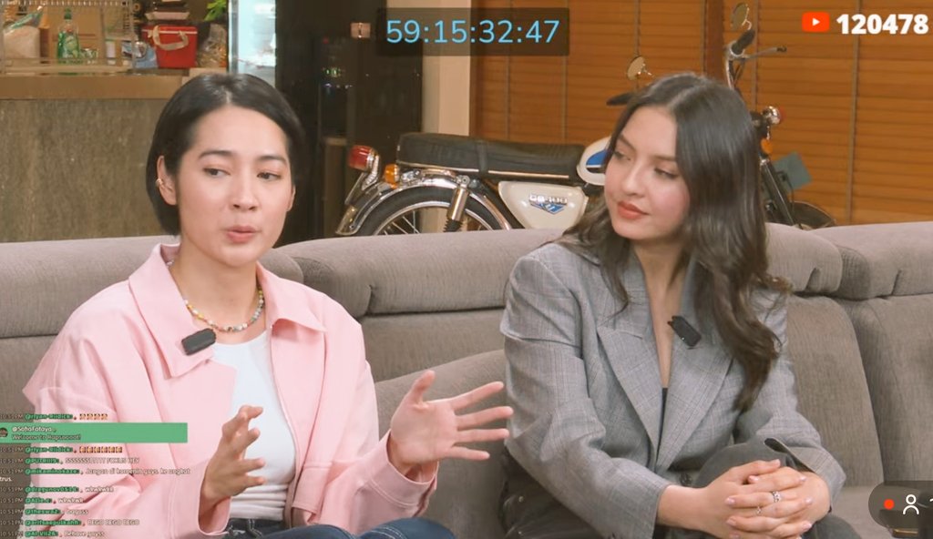 gokil ni marapton, kemarin joko anwar, sekarang raline shah, w stream
