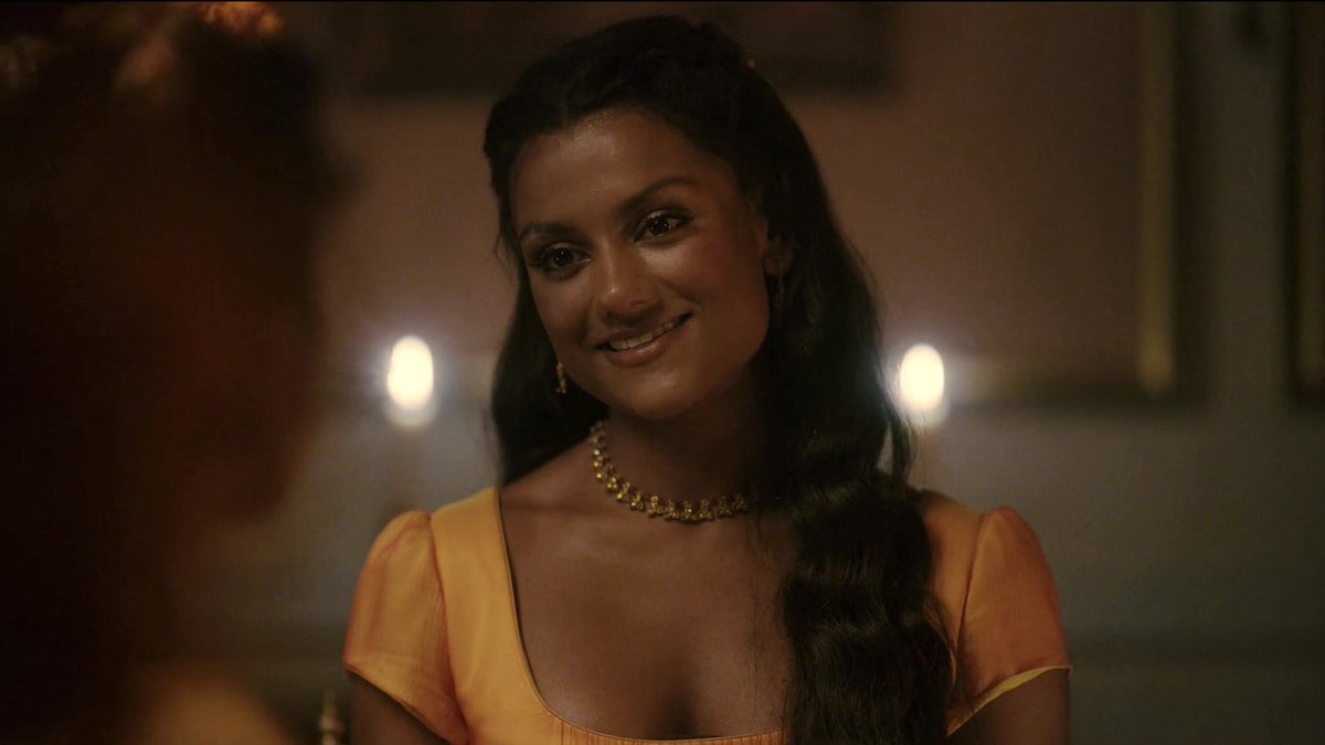 Sorry but Simone Ashley officially owns the color orange now 🧡