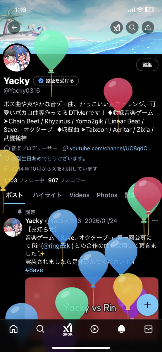 Yacky tweet media
