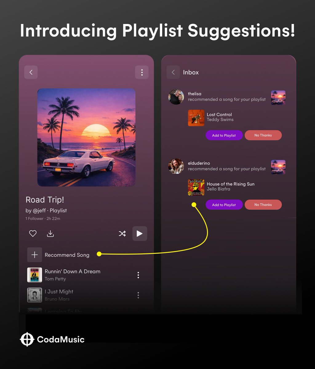 Coda Music tweet media