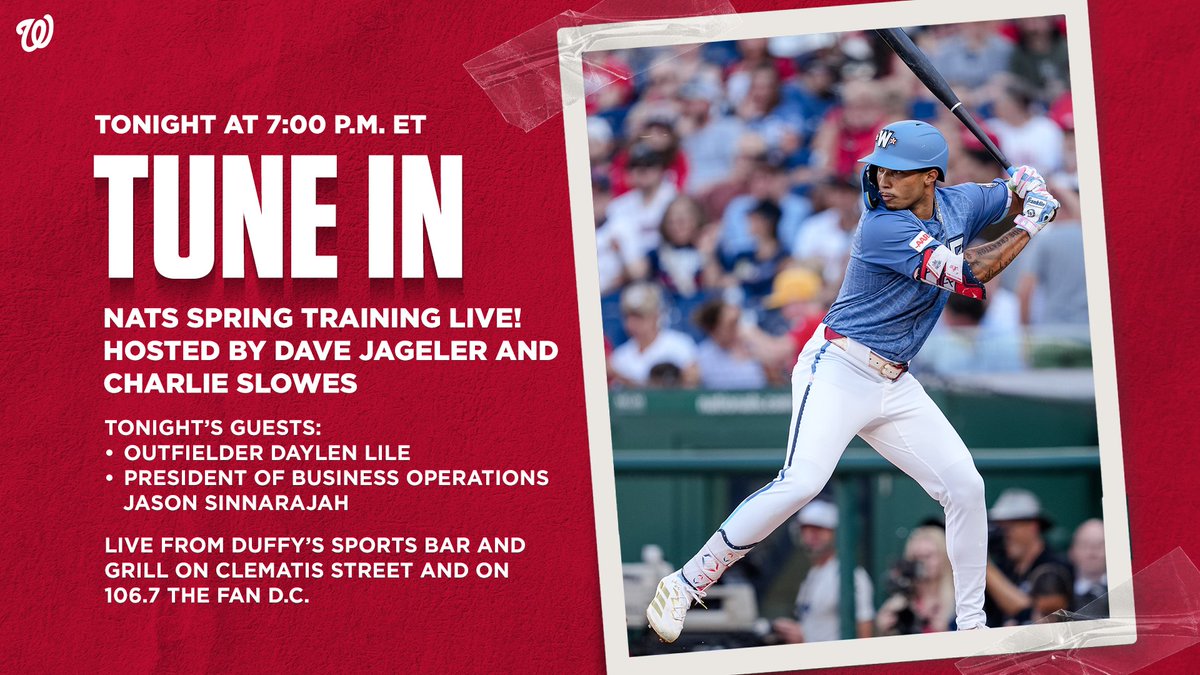 Nationals Communications tweet media