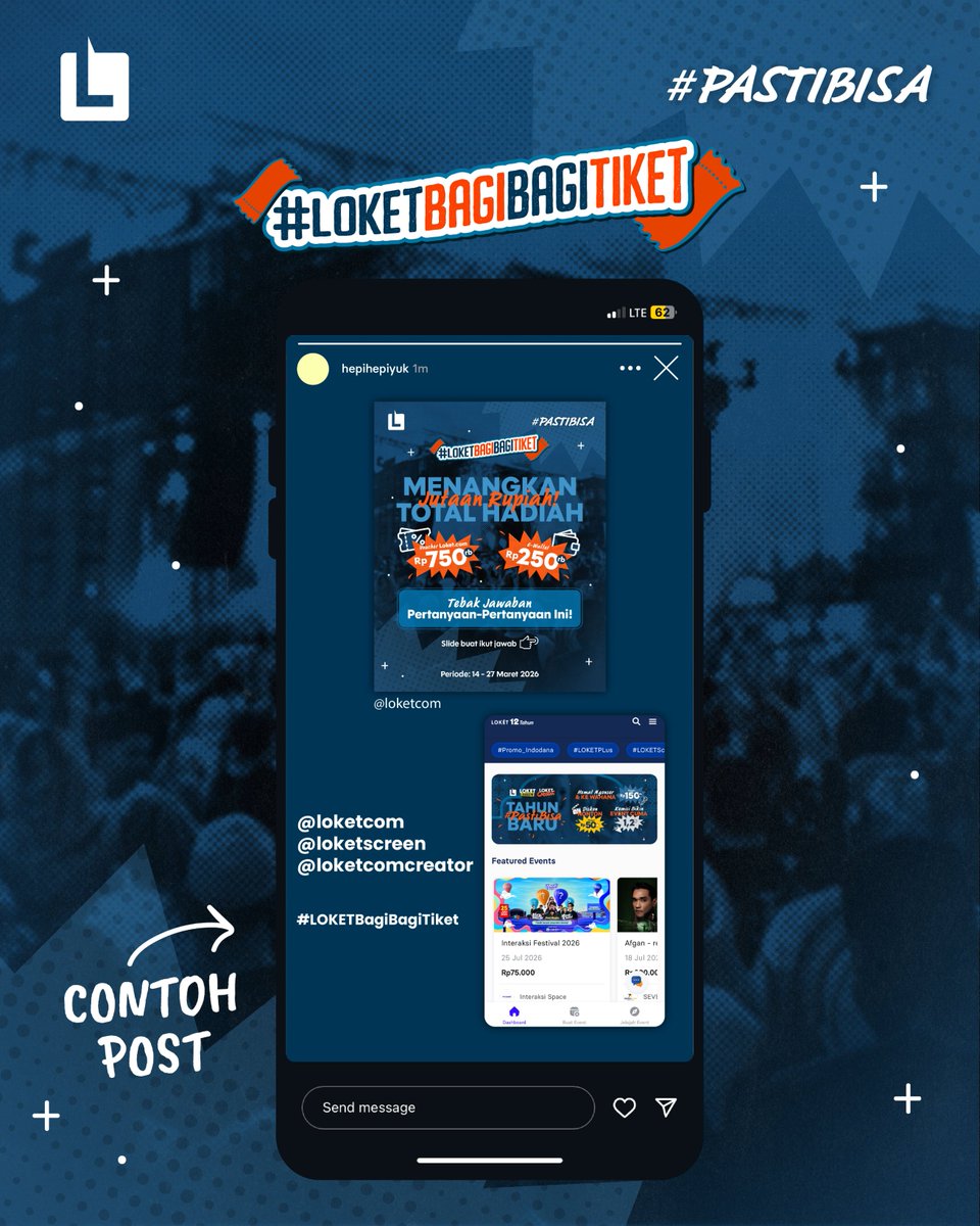 LOKET tweet media