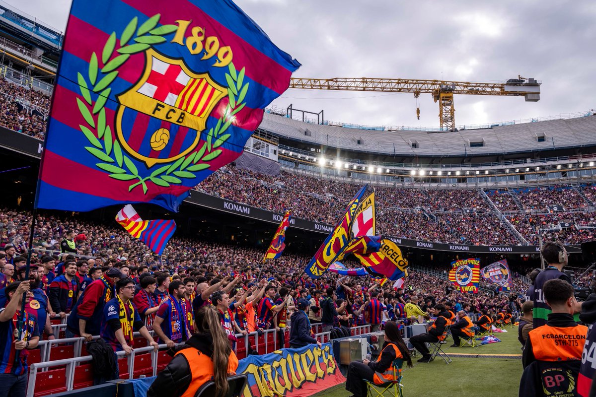 ¡Hoy somos 56.483 culers en el Spotify Camp Nou! 👏

¡Muchas gracias por vuestro apoyo! 💙❤️