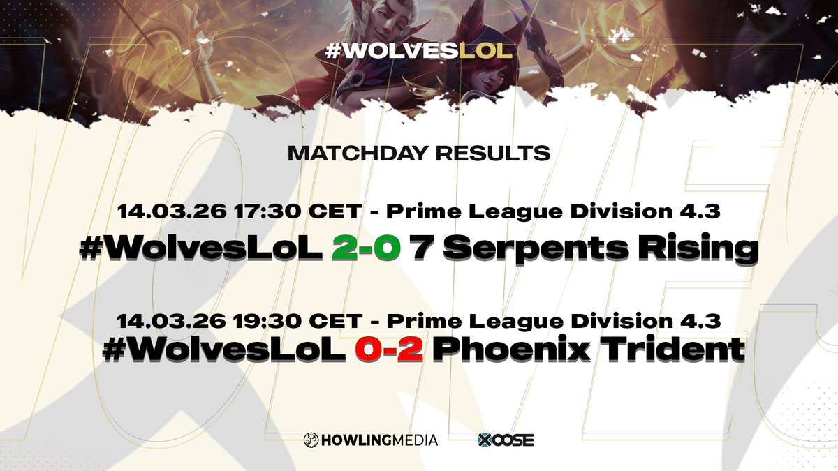 Wolves Esports tweet media
