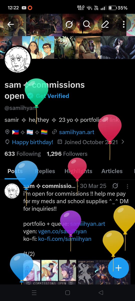 sam ✧ commissions open tweet media