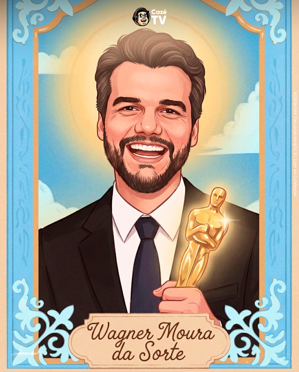 Wagner moura da Sorte passando na sua Timeline

RT pra dar sorte pro homem hoje à noite! VAI BRASIL 🇧🇷  #WagnerMoura #Oscars📷 #Oscars2026📷 #Oscar📷
