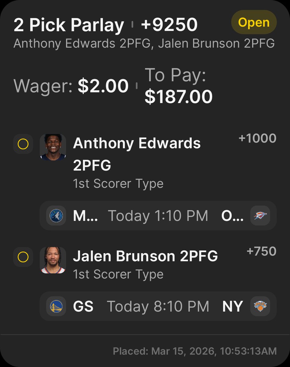 Bet Small Win Big tweet media