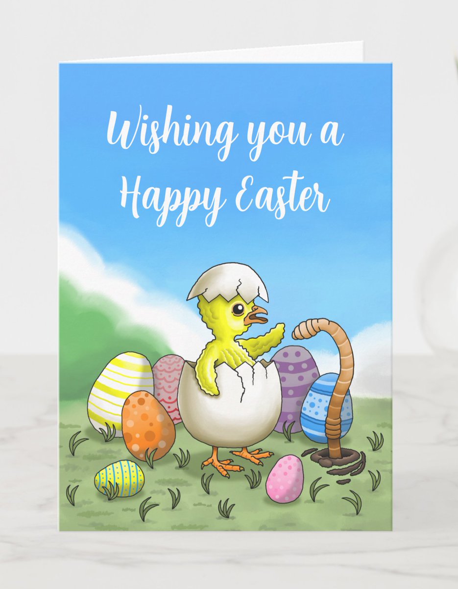 restarter2022's tweet photo. Wishing  you a Happy Easter 
-  Holiday Card
https://t.co/Pllsz6As8A
#eastercard #easter #chick #easterchick #easteregg #egg #greetingcard #zazzlemade #earthworm https://t.co/5AK3EysySF