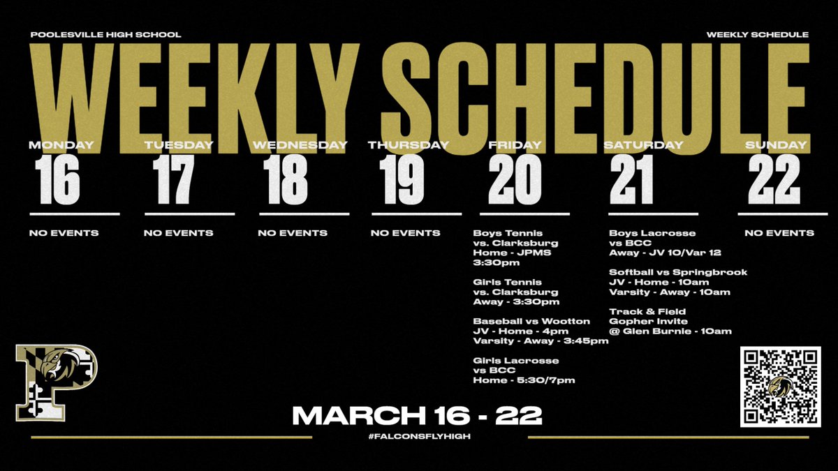 Poolesville AD tweet media