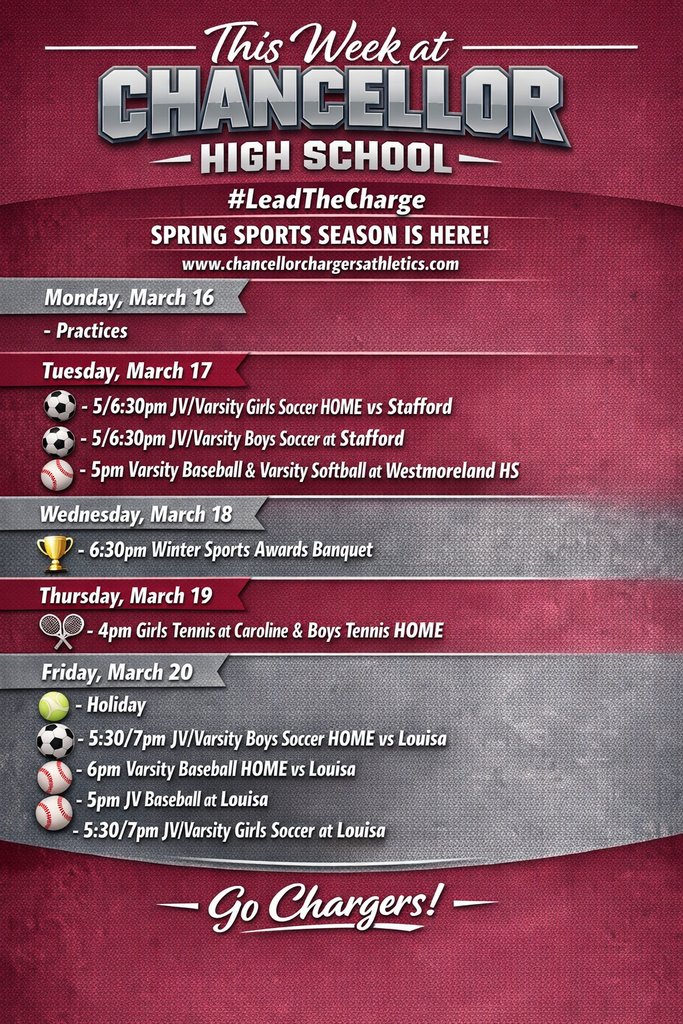 Chancellor High tweet media