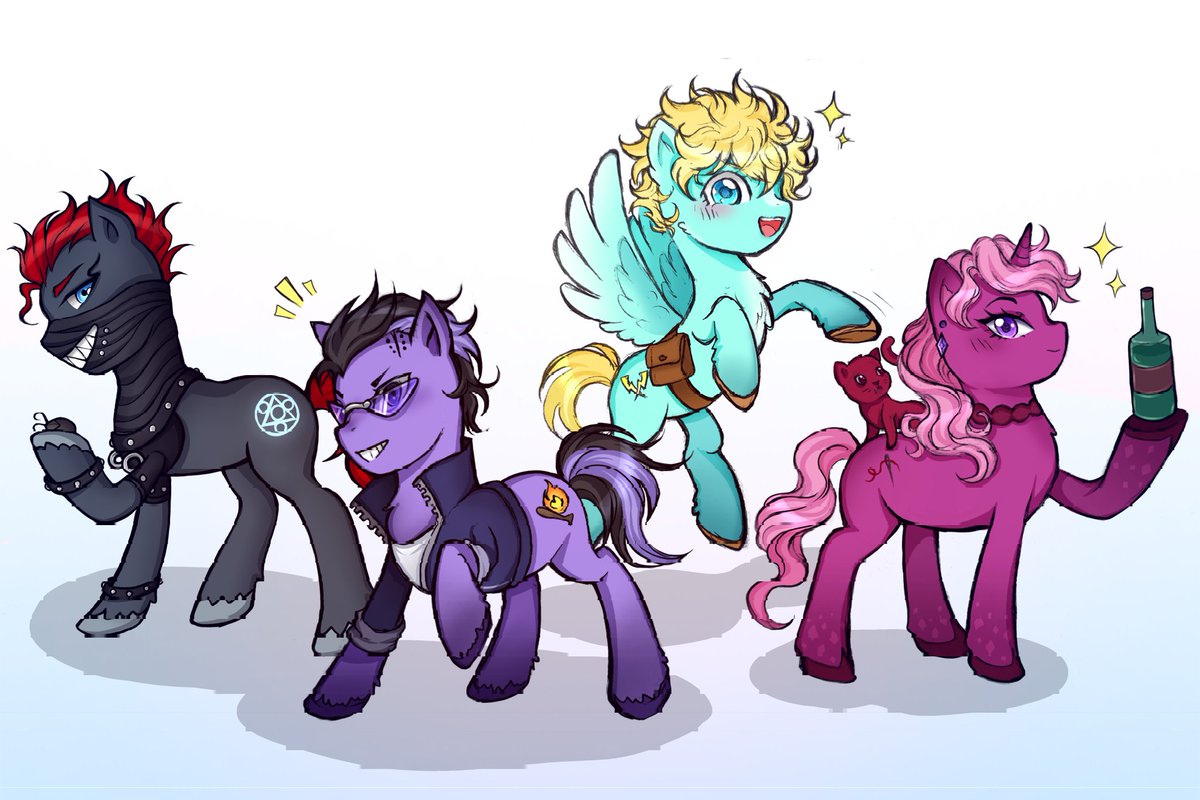 PandoraKuru's tweet photo. #BlackClover
#ブラクロ展

BLACK CLOVER × MY LITTLE PONY!!

(Separated ponies below⬇️⬇️⬇️) https://t.co/Vjwc06HF7r