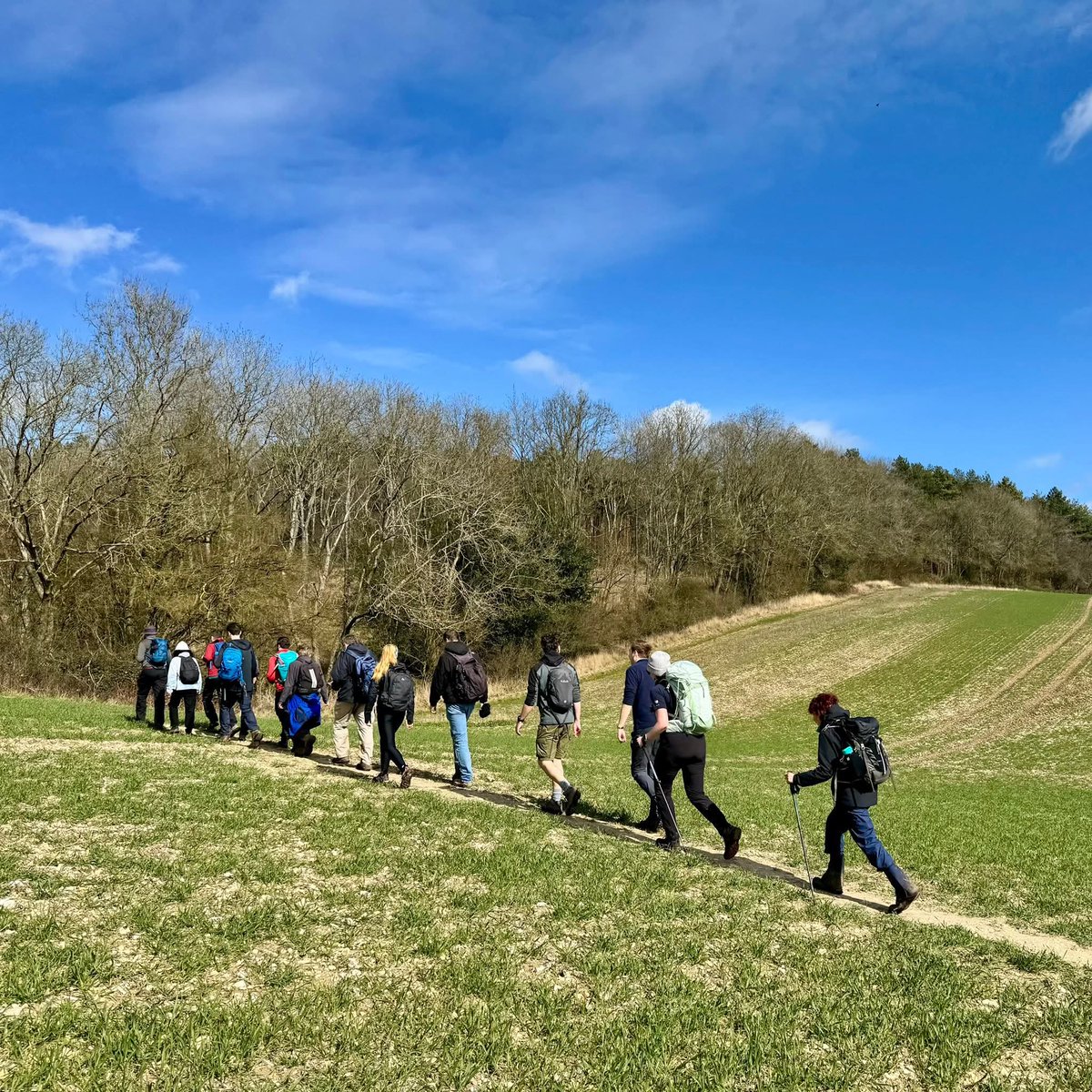 A cracking day with Chiltern Young Walkers - big climbs, great views, and proper boot-tested paths around West Wycombe 🥾☀️

#walks #chilterns #ukramblers #buckinghamshire #rambling #westwycombe #walking