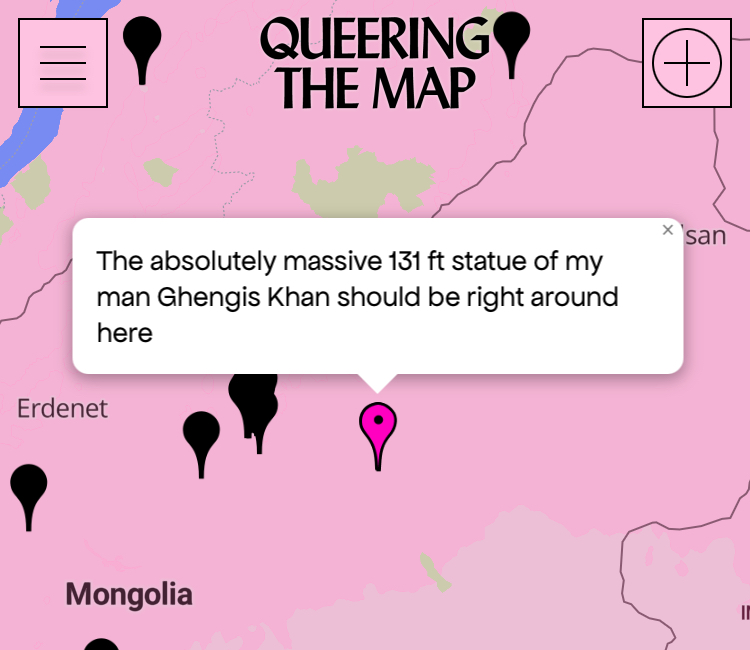 thank you random mongolian person on queering the map