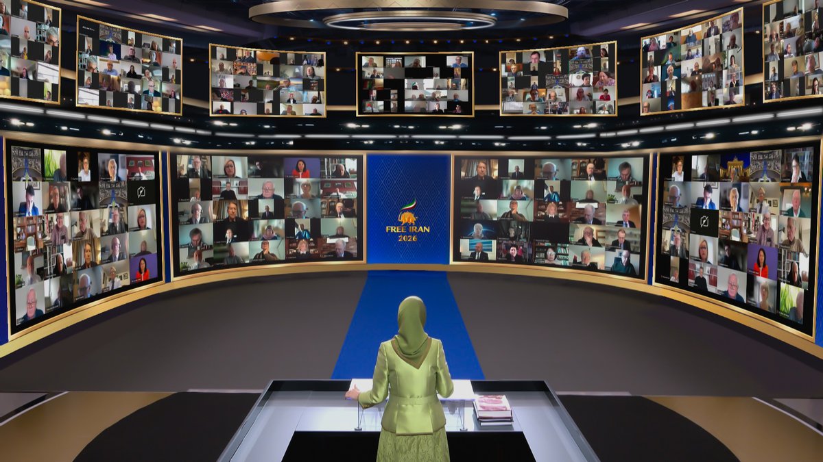 Maryam Rajavi tweet media