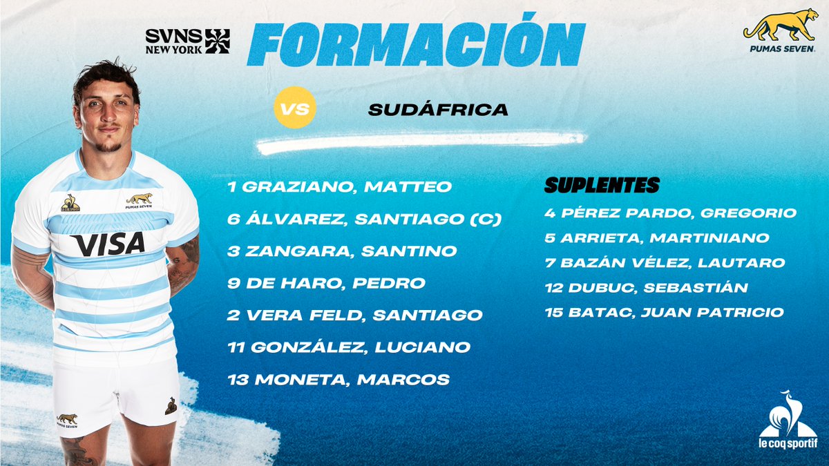 ¡Así salimos para disputar las semifinales! 💪🏼

🆚 Sudáfrica 🇿🇦
⏰ 13:50hs
📺 Disney+