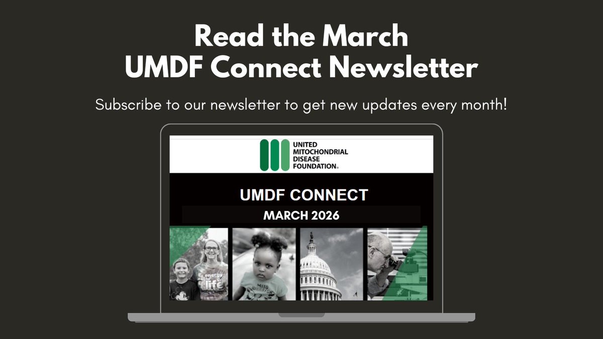 United Mitochondrial Disease Foundation tweet media