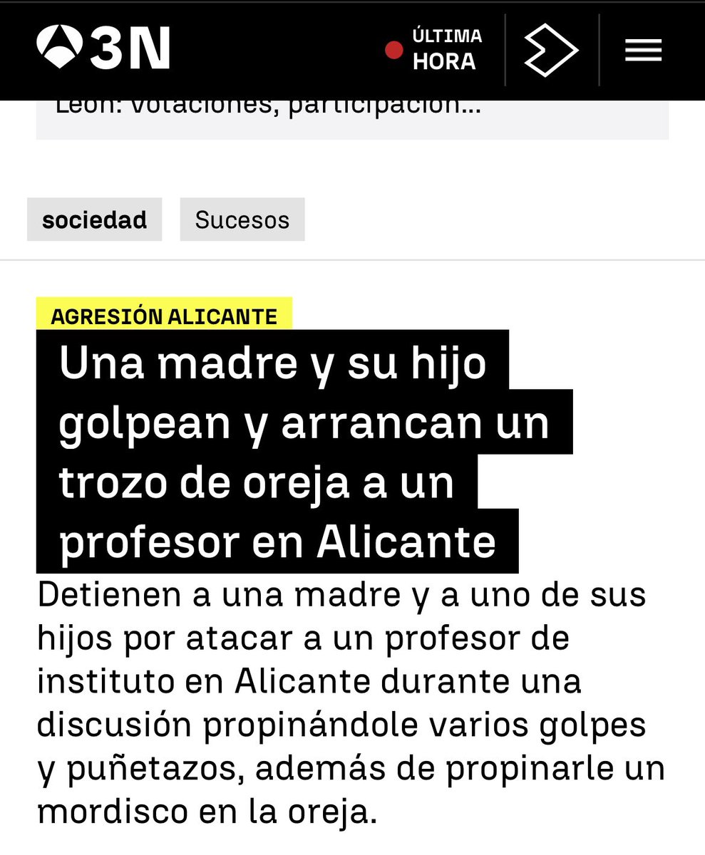 ¿A dónde vamos a llegar?

Cada vez menos #profesores, cada vez menos seguridad, en las #aulas, fuera de ellas, menos seguridad en el empleo (todo son problemas y todos son culpa del profesor). 

Noticias como esta no dan ninguna gana de seguir aquí