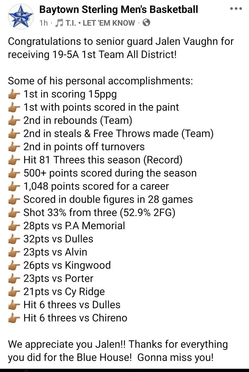 Sterling Basketball tweet media