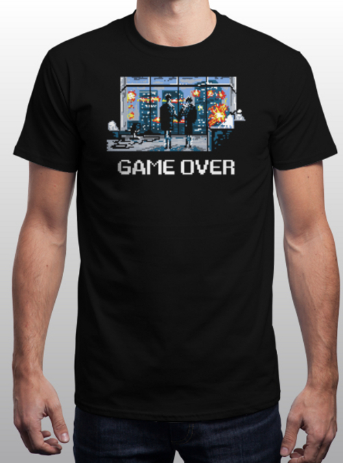"Game Over" is today's tee on qwertee.com RePost for a chance at a FREE TEE!