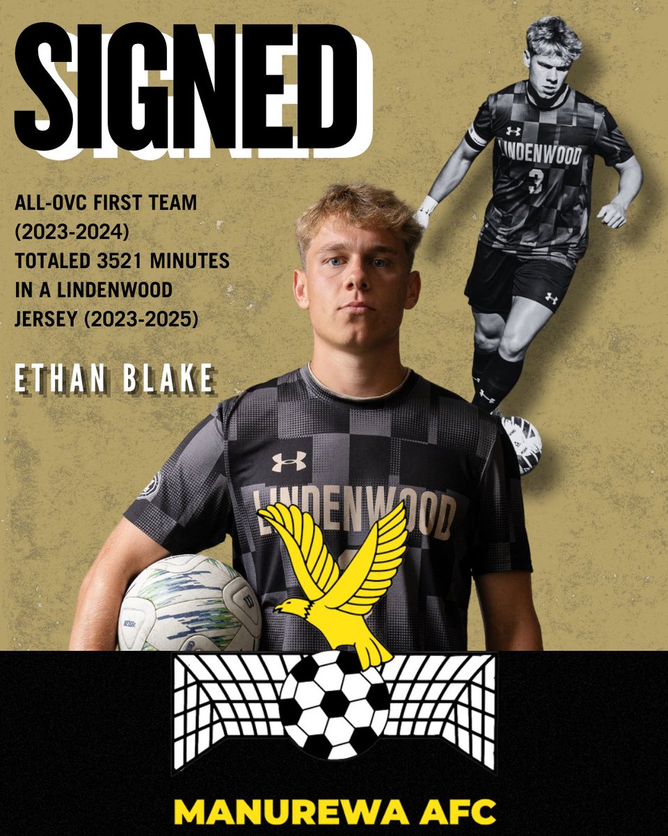 LindenwoodMsoc's tweet photo. Congratulations Ethan Blake for signing a professional contract with Manurewa AFC in New Zealand! π³πΏ β½οΈ
Excited for what is next!π
#OneRoar #LUMSOC #GlobalGame https://t.co/S4CaB2wsmj