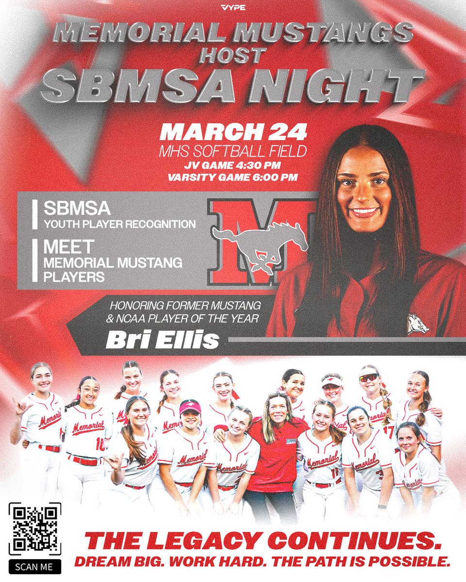 Memorial Mustang Softball tweet media