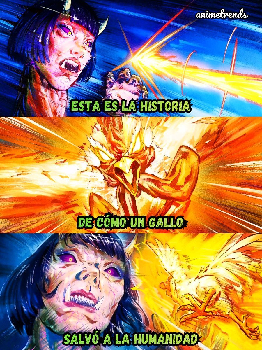 ¡EL PINÁCULO DEL SEINEN! 🐔
#RoosterFighter