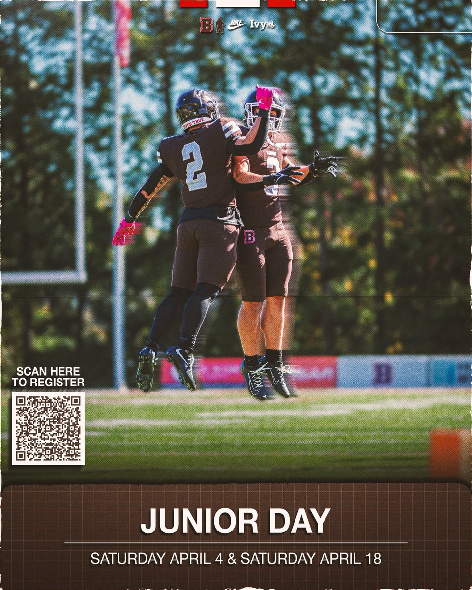 Thank you <a href="/CoachPDeCapito/">Phil DeCapito</a> for the invite to a <a href="/BrownU_Football/">Brown Bears Football</a> junior day!!
<a href="/drehage38/">Derek Rehage</a> <a href="/c_huber5/">Coach Huber</a> <a href="/qbcoachaiken/">Carlton Aiken - QB Development</a> <a href="/coach_jonke/">Mitchell Jonke</a>